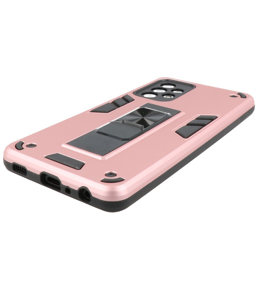 Bagcover til stativ Hardcase til Samsung Galaxy A32 5G Pink