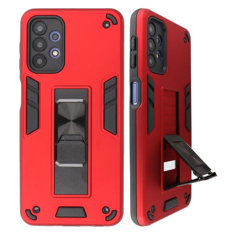 Stand Hardcase Backcover für Samsung Galaxy A32 5G Reed