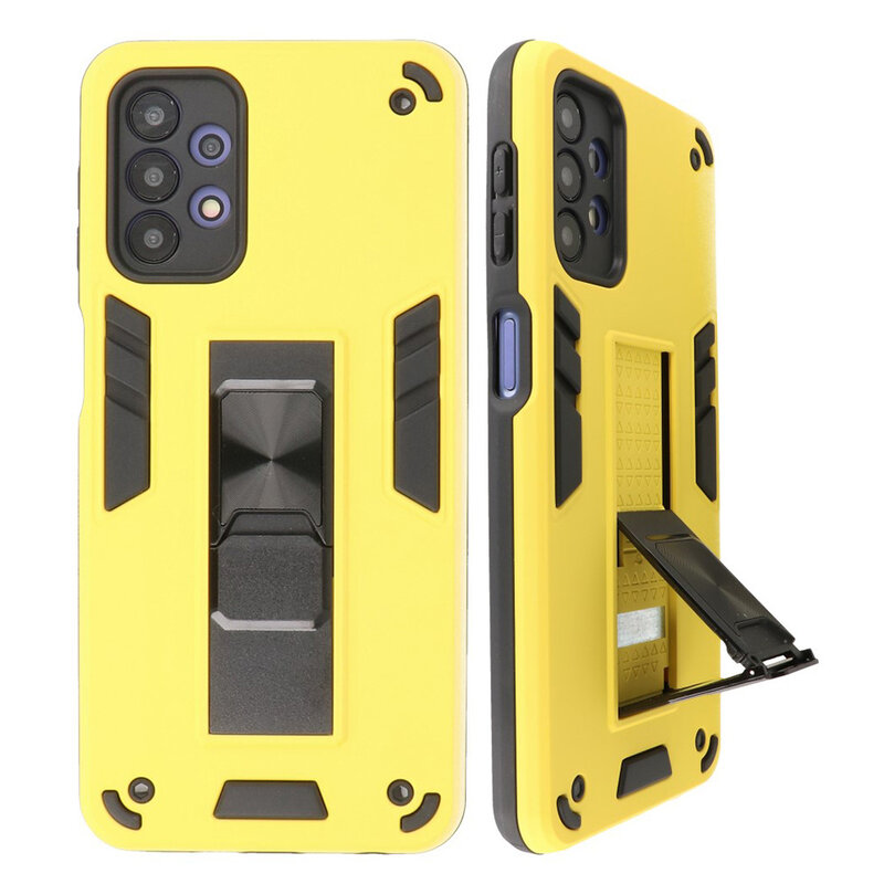 Stand Hardcase Backcover for Samsung Galaxy A32 5G Yellow