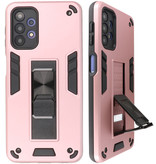 Bagcover til stativ Hardcase til Samsung Galaxy A32 5G Pink