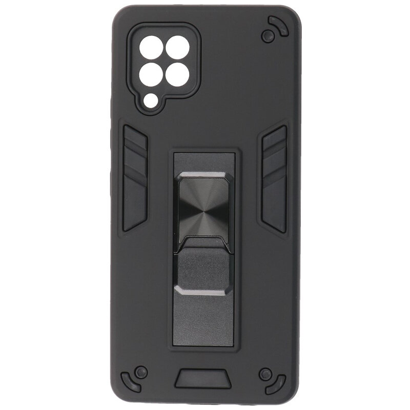 Stand Hardcase Backcover for Samsung Galaxy A42 5G Black