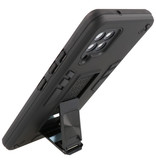 Stand Hardcase Backcover für Samsung Galaxy A42 5G Schwarz