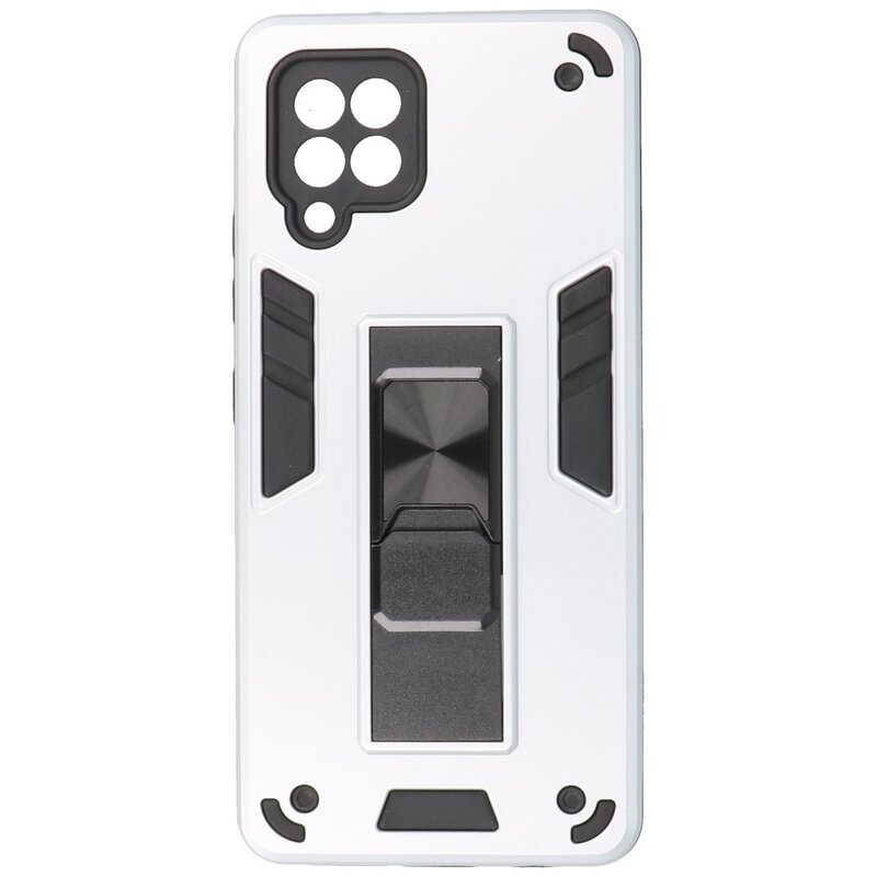 Coque arrière rigide pour Samsung Galaxy A42 5G argent