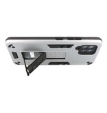 Coque arrière rigide pour Samsung Galaxy A42 5G argent
