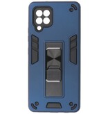 Stand Hardcase Backcover voor Samsung Galaxy A42 5G Navy