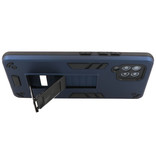 Stand Hardcase Backcover für Samsung Galaxy A42 5G Navy