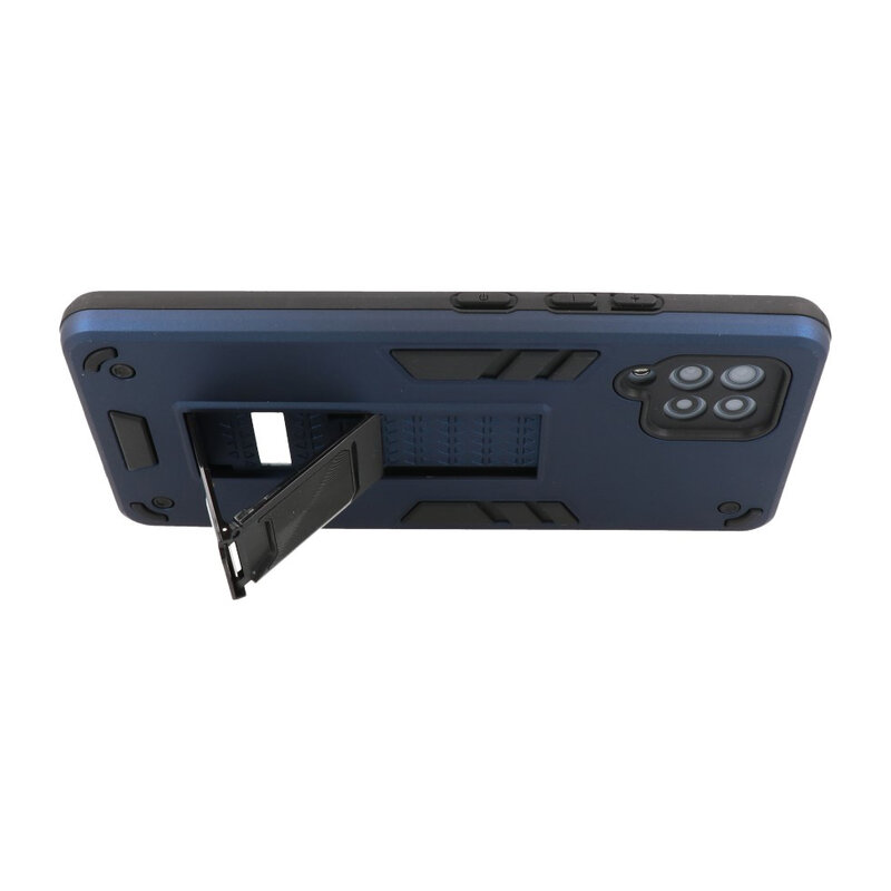 Stand Hardcase Backcover for Samsung Galaxy A42 5G Navy