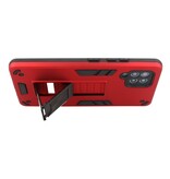 Stand Hardcase Backcover para Samsung Galaxy A42 5G Rojo