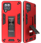 Stand Hardcase Backcover für Samsung Galaxy A42 5G Rot