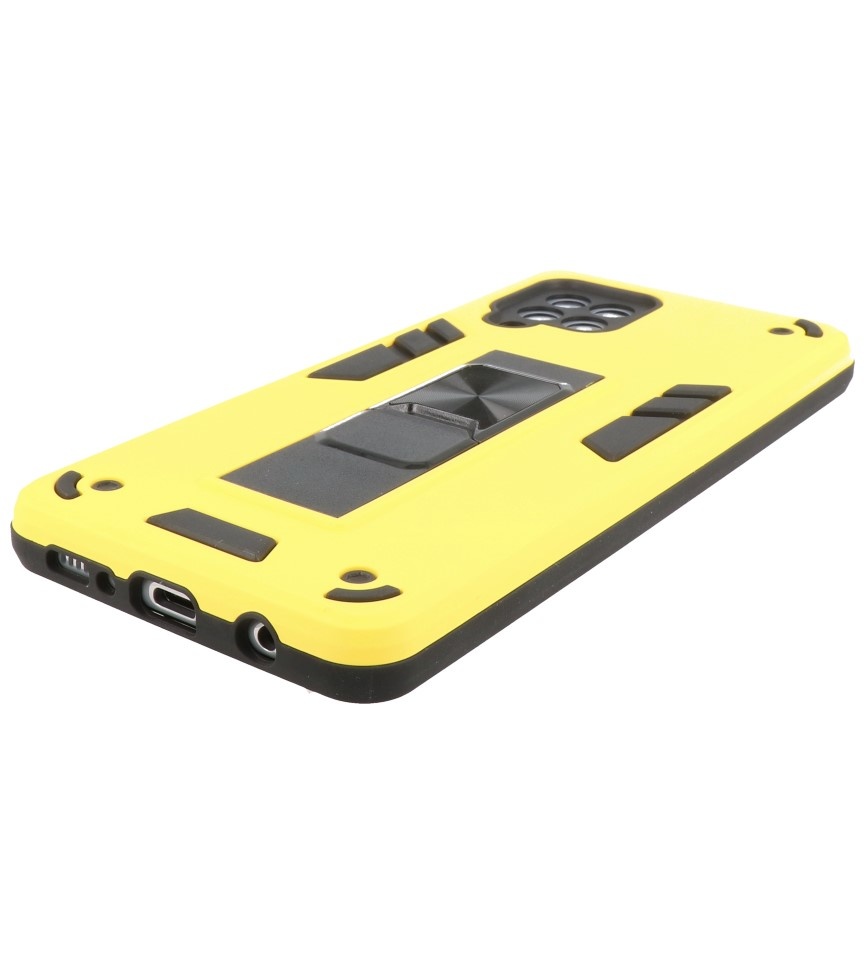 Coque arrière rigide pour Samsung Galaxy A42 5G jaune