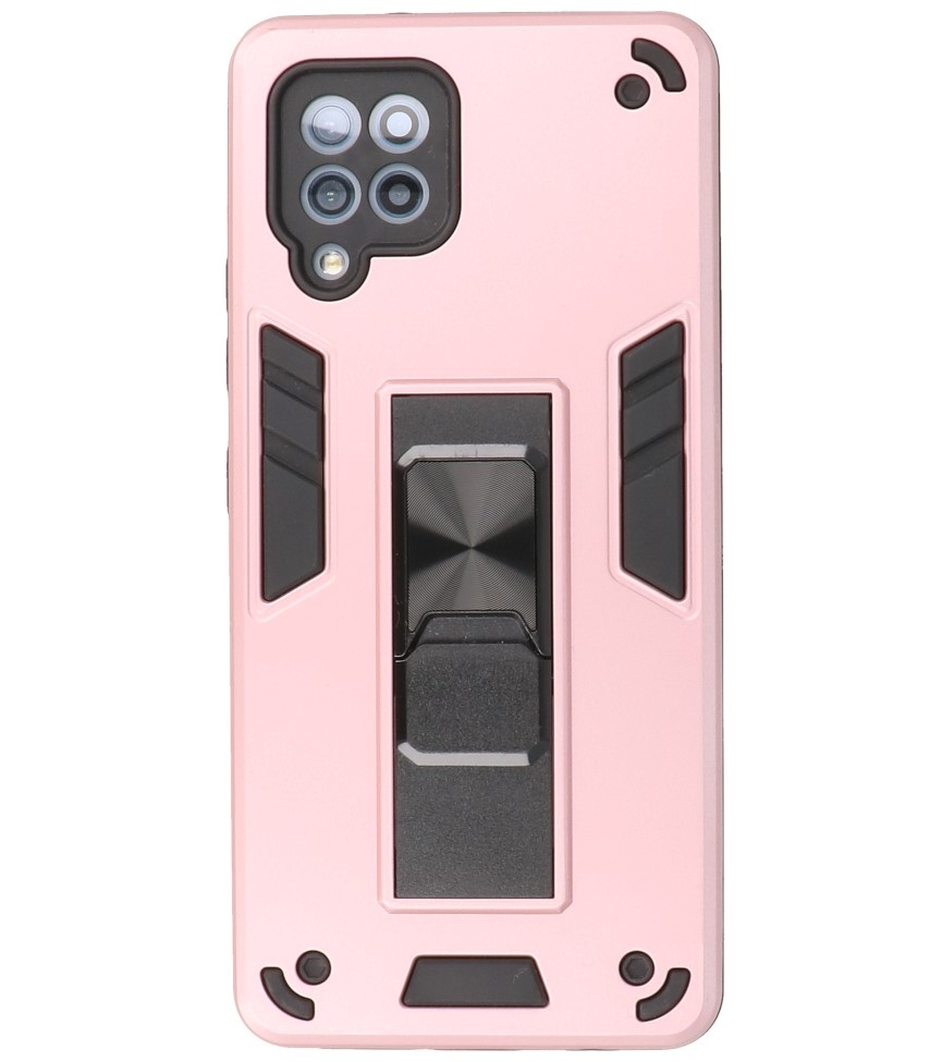 Stand Hardcase Backcover für Samsung Galaxy A42 5G Pink