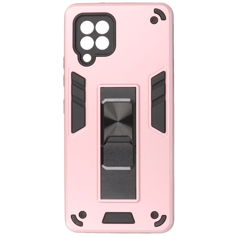 Stand Hardcase Backcover for Samsung Galaxy A42 5G Pink