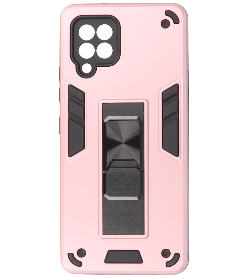 Stand Hardcase Backcover für Samsung Galaxy A42 5G Pink