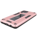 Stand Hardcase Backcover for Samsung Galaxy A42 5G Pink