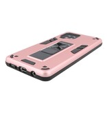 Stand Hardcase Backcover para Samsung Galaxy A42 5G Rosa