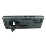 Stand Hardcase Backcover para Samsung Galaxy A42 5G Verde Oscuro