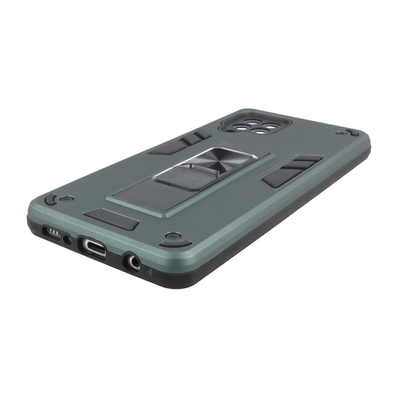 Coque arrière rigide pour Samsung Galaxy A42 5G vert foncé