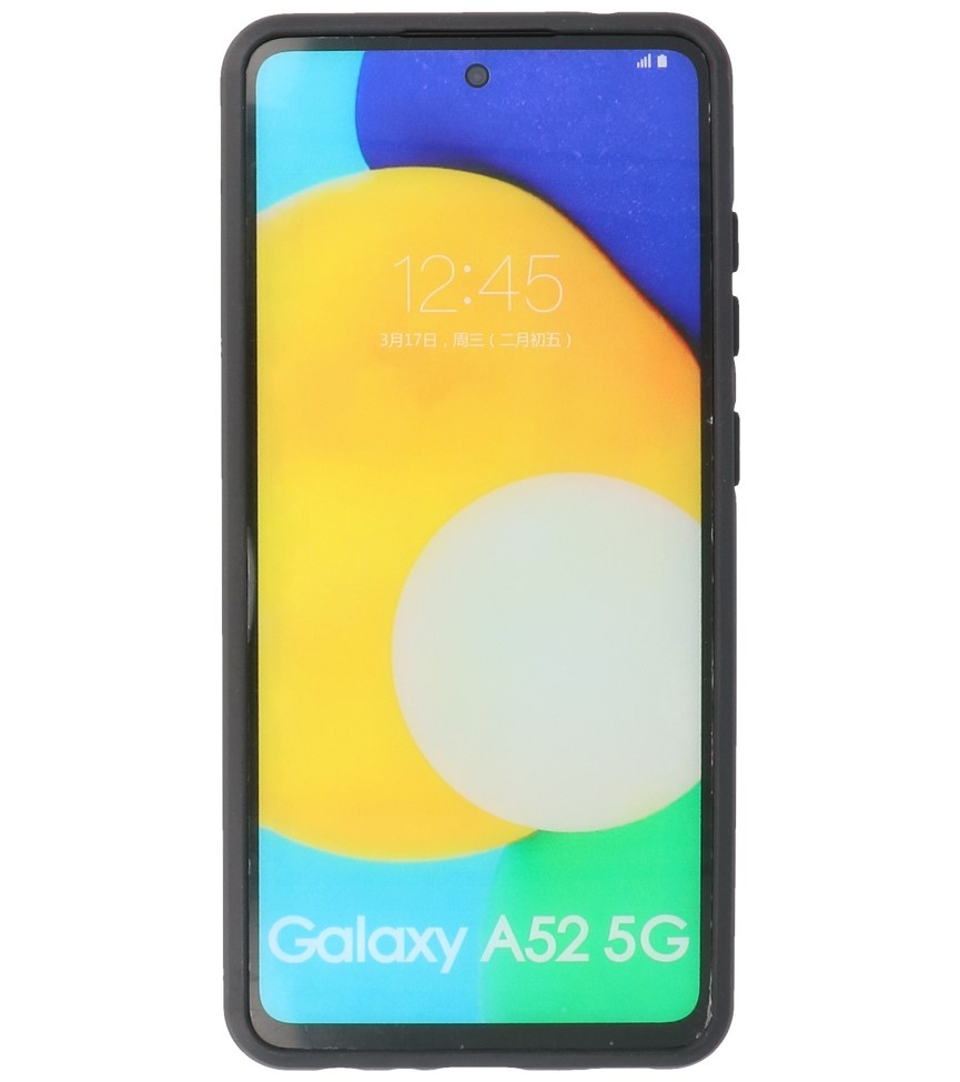 Stand Hardcase Backcover para Samsung Galaxy A52 5G Rosa
