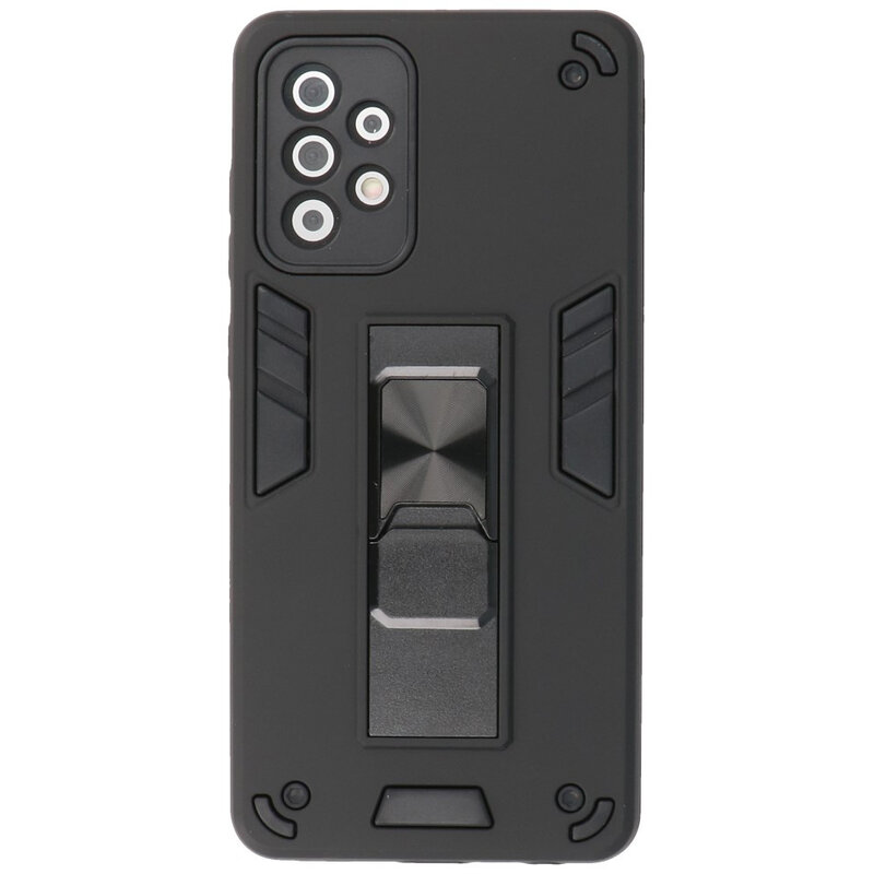Stand Hardcase Backcover for Samsung Galaxy A72 5G Black