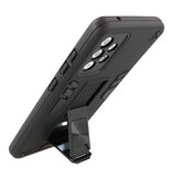 Bagcover til stativ Hardcase til Samsung Galaxy A72 5G Sort