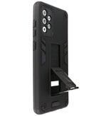 Stand Hardcase Backcover para Samsung Galaxy A72 5G Negro