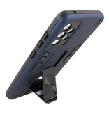 Stand Hardcase Backcover für Samsung Galaxy A72 5G Navy