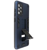 Stand Hardcase Backcover für Samsung Galaxy A72 5G Navy
