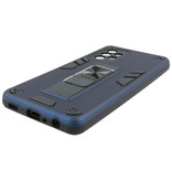 Stand Hardcase Backcover voor Samsung Galaxy A72 5G Navy