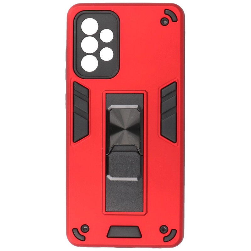 Coque arrière rigide pour Samsung Galaxy A72 5G rouge