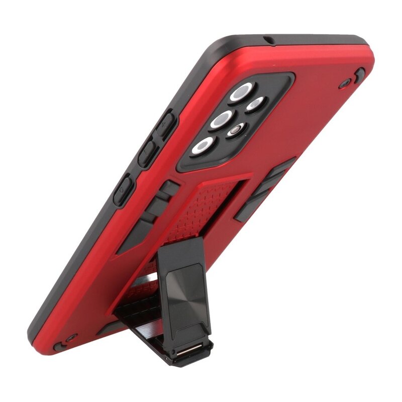 Cover posteriore rigida per Samsung Galaxy A72 5G rossa