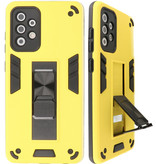 Stand Hardcase Backcover for Samsung Galaxy A72 5G Yellow