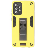 Stand Hardcase Backcover for Samsung Galaxy A72 5G Yellow