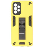 Stand Hardcase Backcover for Samsung Galaxy A72 5G Yellow