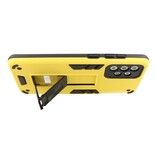Stand Hardcase Backcover for Samsung Galaxy A72 5G Yellow
