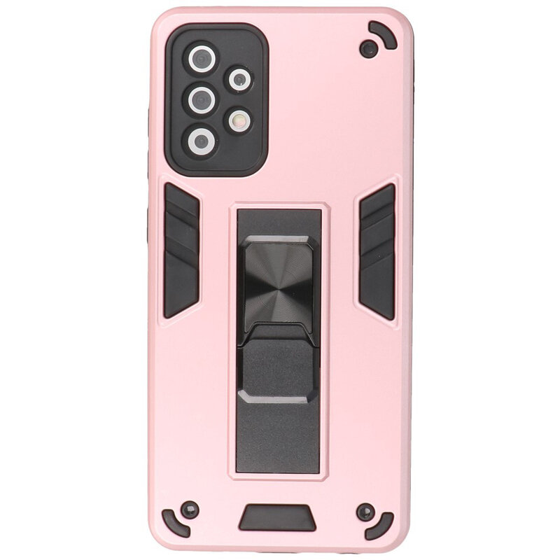 Stand Hardcase Backcover for Samsung Galaxy A72 5G Pink