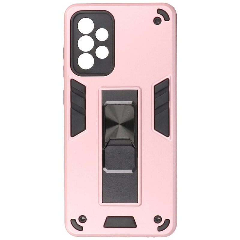 Stand Hardcase Backcover for Samsung Galaxy A72 5G Pink