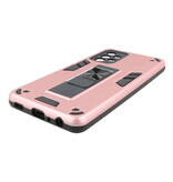 Stand Hardcase Backcover für Samsung Galaxy A72 5G Pink