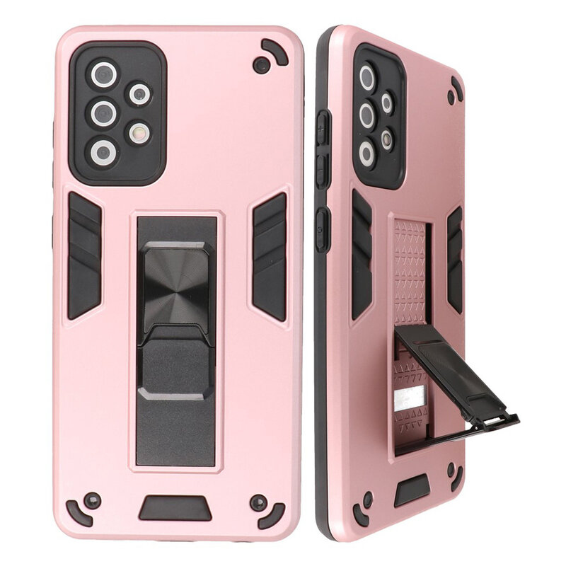 Stand Hardcase Backcover for Samsung Galaxy A72 5G Pink