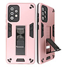 Bagcover til stativ Hardcase til Samsung Galaxy A72 5G Pink