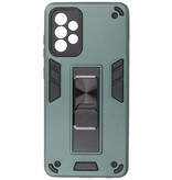 Stand Hardcase Backcover for Samsung Galaxy A72 5G Dark Green