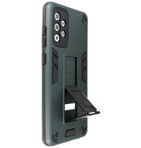 Stand Hardcase Backcover for Samsung Galaxy A72 5G Dark Green