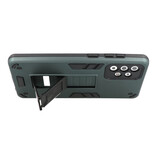 Stand Hardcase Backcover voor Samsung Galaxy A72 5G Donker Groen