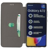 Slim Folio Case voor Samsung Galaxy A72 / 5G Zwart