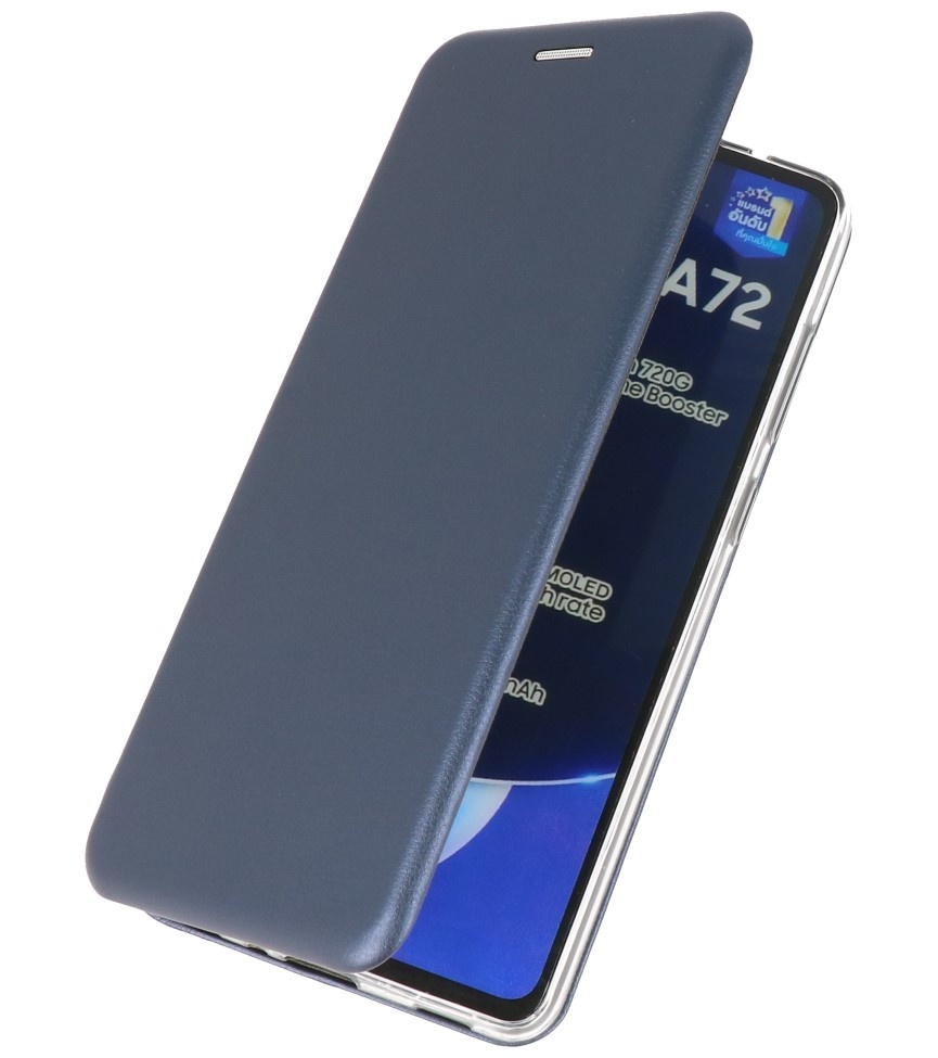 Custodia Slim Folio per Samsung Galaxy A72 / 5G Blu