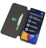 Slim Folio Case voor Samsung Galaxy A72 / 5G Blauw