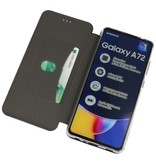 Slim Folio Cover til Samsung Galaxy A72 / 5G Blå