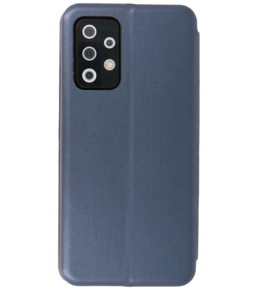 Etui Slim Folio pour Samsung Galaxy A72 / 5G Bleu