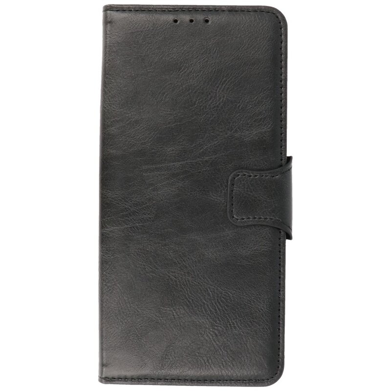 Style de livre en cuir PU Pull Up pour Nokia X10 - Nokia X20 Noir