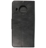 Pull Up PU Leather Bookstyle para Nokia X10 - Nokia X20 Negro