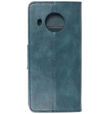 Pull Up in pelle PU Bookstyle per Nokia X10 - Nokia X20 Blue